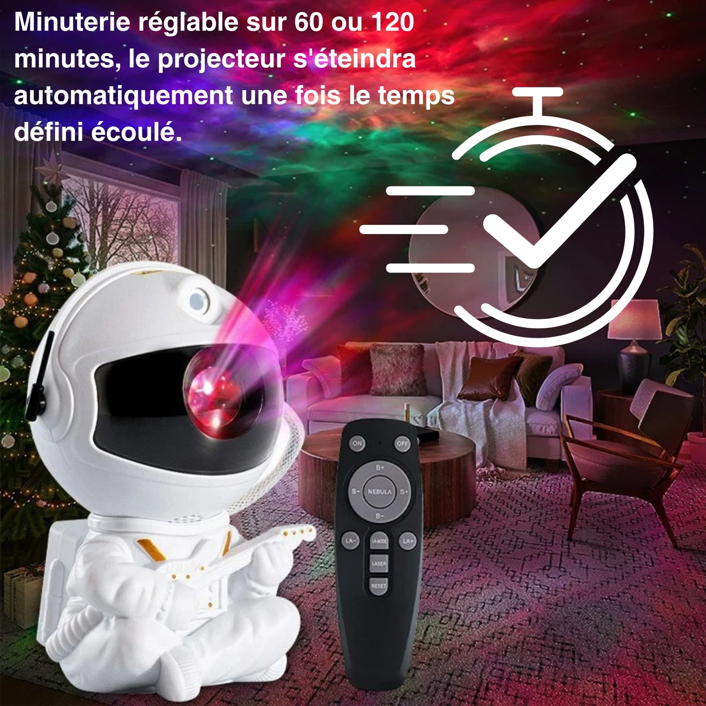 Projecteur d'étoiles apaisant