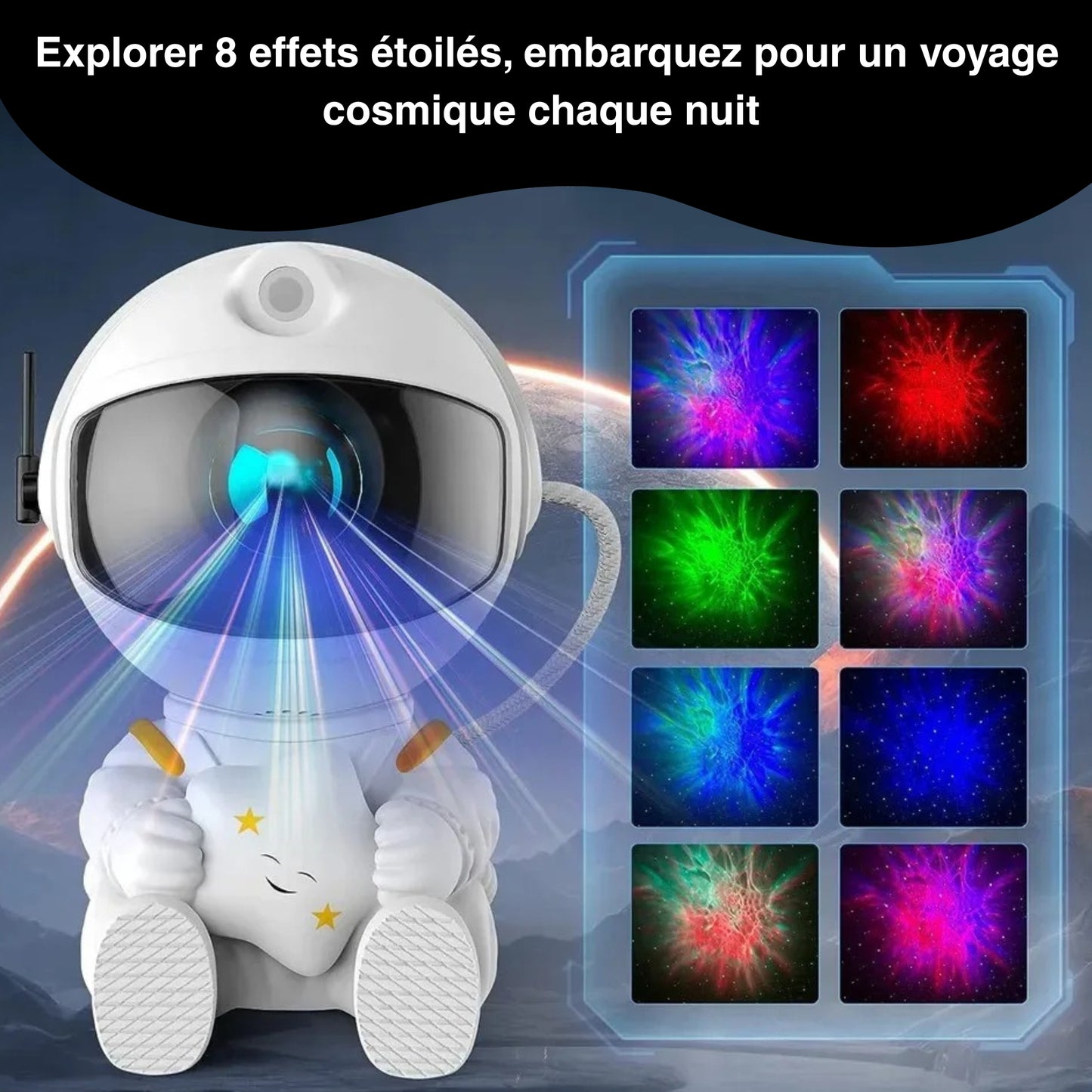 Projecteur d'étoiles apaisant
